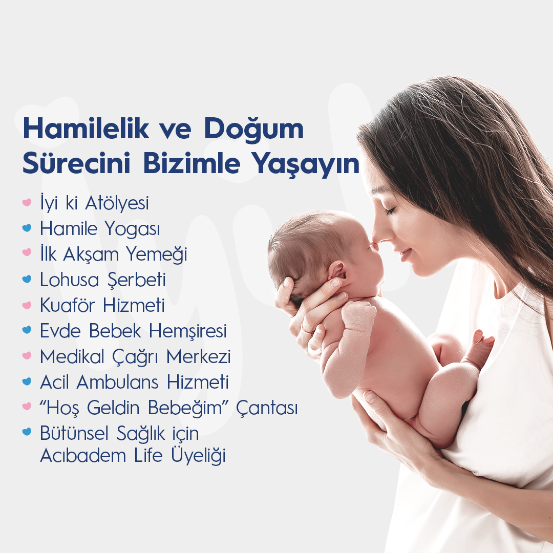 Hamilelik ve Doğum Sürecini Bizimle Yaşayın